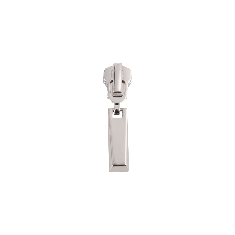 FY3250 5# metall lys svart nikkel matt glidebryter
