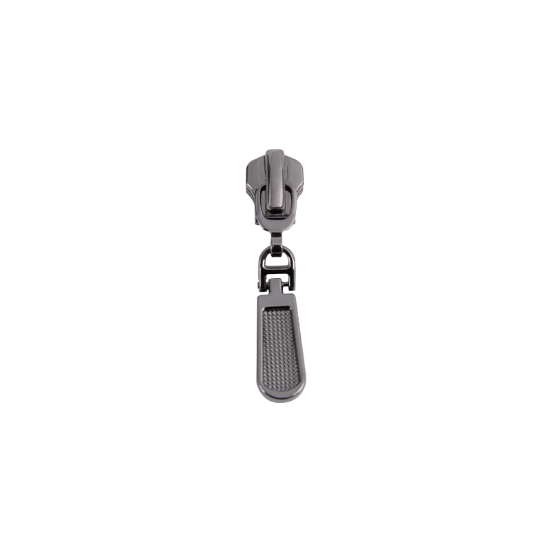 FY3617 5# metall lys svart nikkel glider