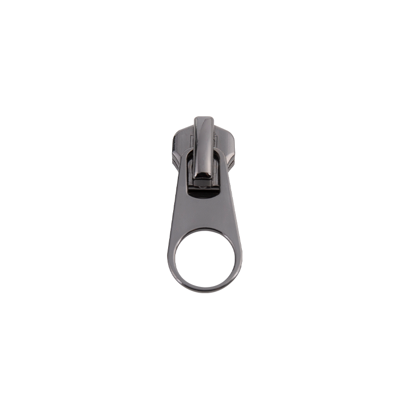 FY4155 5# metall lys svart nikkel glider